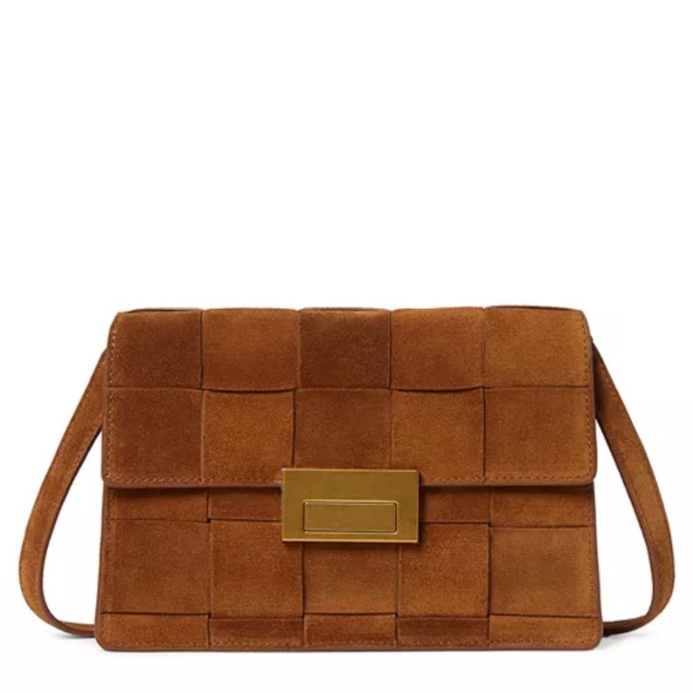 Loeffler Randall Delphine Small Leather Crossbody Bag